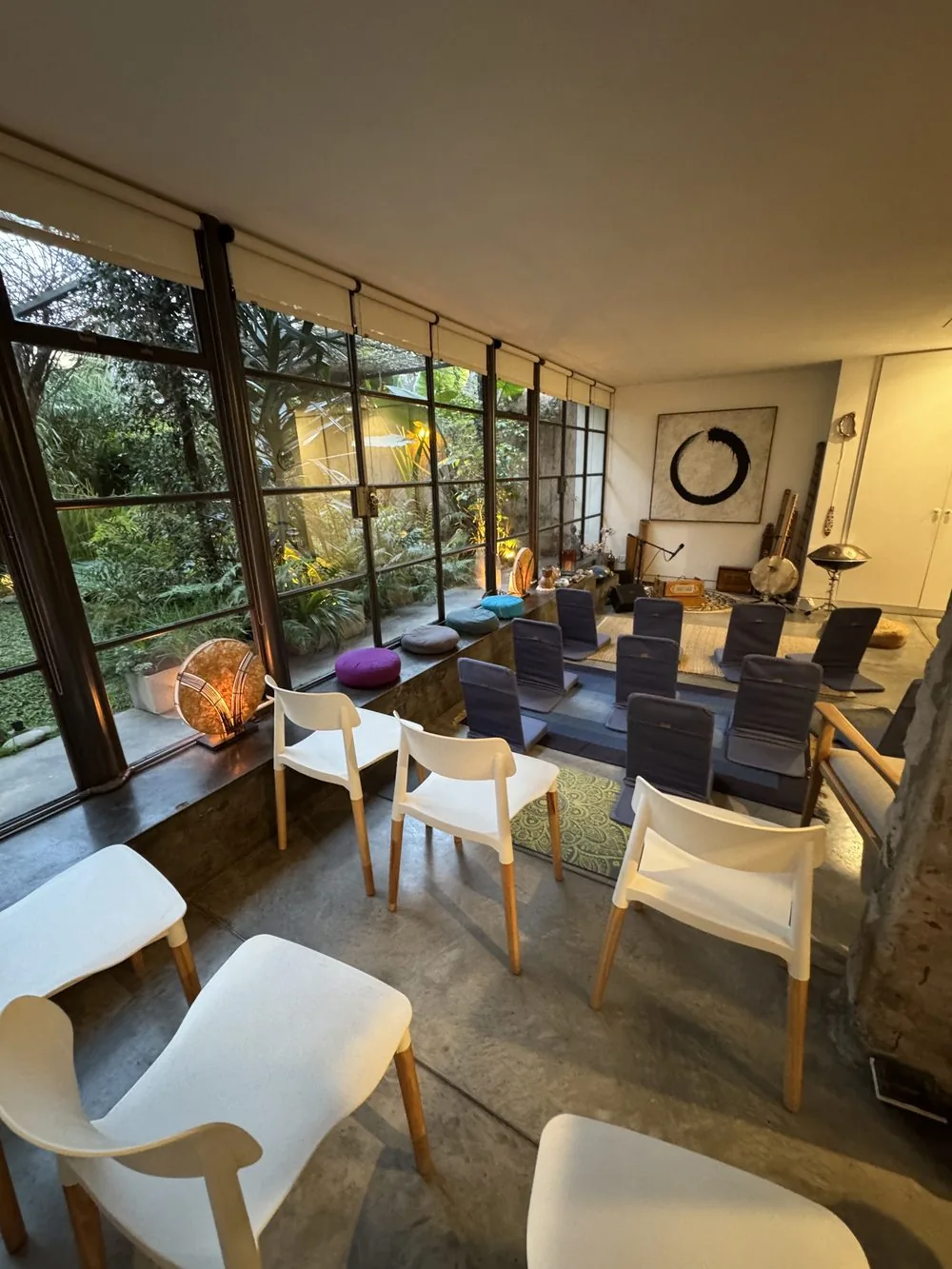 Espacio de sesiones de Timbre Zen en Recoleta